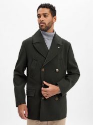 Finshley & Harding London kurtka wełniana - Lennard Mężczyźni zielony, 52. Zielone kurtki męskie Finshley & Harding London, m, bez wzorów, z wełny, bez kaptura. Za 699.95 zł.