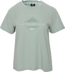 Hi-Tec Damska koszulka z krótkim rękawem Hi-tec LADY HOGAN jadeite rozmiar S. T-shirty damskie Hi-tec, s, bez wzorów, bez kołnierzyka. Za 53.37 zł.