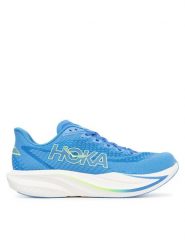 Hoka Buty do biegania Mach 7 Wide 1171905 Niebieski. Niebieskie buty sportowe męskie HOKA, z materiału, bez zapięcia, do biegania. Za 729.99 zł.