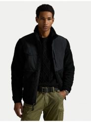 Polo Ralph Lauren Kurtka przejściowa 710981488001 Czarny Regular Fit. Czarne kurtki męskie Polo Ralph Lauren, l, bez wzorów, z syntetyku, bez kaptura. Za 1,199.00 zł.