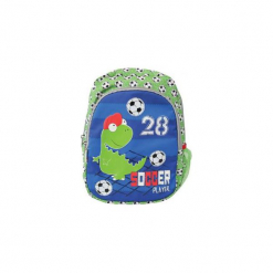 Plecak dziecięcy Soccer Player. Szare torby i plecaki dziecięce marki Eurocom. Za 41.31 zł.