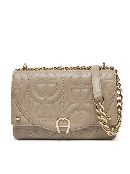 Aigner Torebka 135315 Szary. Szare torebki do ręki damskie Aigner, bez wzorów, ze skóry, wizytowe, bez dodatków. Za 2,449.00 zł.