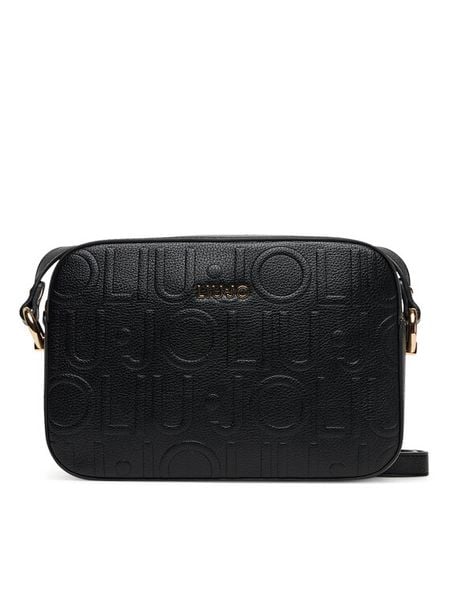 Liu Jo Torebka Ecs M Camera Case AF5159 E0538 Czarny. Czarne listonoszki damskie Liu Jo, bez wzorów, ze skóry, bez dodatków. Za 359.99 zł.