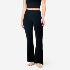 Legginsy do jogi i pilatesu Breathe flare. Czarne legginsy damskie KIMJALY, xs, bez wzorów, z elastanu, na jogę i pilates. Za 119.99 zł.