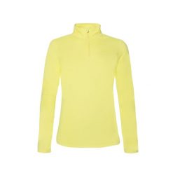 Damski polar z zamkiem błyskawicznym 1/4 Protest Fabriz. Żółte bluzy sportowe damskie Protest, bez wzorów, z polaru, bez kaptura, narciarskie. W wyprzedaży za 156.10 zł.