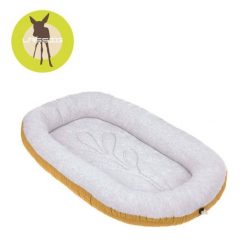 Lässig Kokon niemowlęcy dwustronny Cozy Home Baby Nest musztardowy Koce i poduszki 1 ct. Szare kocyki dla dzieci Lassig, z bawełny. Za 133.20 zł.