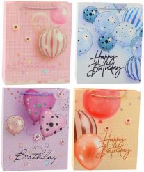 Torba Prezentowa Urodzinowa Balony Happy Birthday 32 x 26 x 12 cm. Torby i plecaki dziecięce LEAN. Za 9.82 zł.