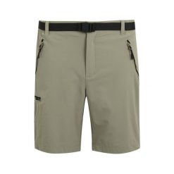 Spodenki turystyczne Regatta Xert III. Brązowe krótkie spodenki sportowe męskie Regatta, bez wzorów, trekkingowe. W wyprzedaży za 263.00 zł.