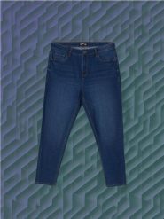 Jeansy carrot fit - niebieski. Niebieskie jeansy męskie Sinsay. Za 39.99 zł.