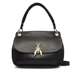 Torebka Patrizia Pepe. Czarne torebki do ręki damskie Patrizia Pepe, bez wzorów, klasyczne, bez dodatków. Za 1,719.00 zł.