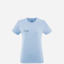 Koszulka damska MILLET W MILLET Ts Ss niebieski. Niebieskie t-shirty damskie Millet, s, bez wzorów, bez kołnierzyka. Za 125.00 zł.