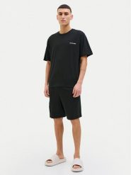 Jack & Jones Piżama Everest 12273635 Czarny Standard Fit. Czarne piżamy męskie Jack & Jones, m, bez wzorów, z bawełny, bez ramiączek. Za 79.99 zł.