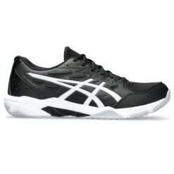 Buty halowe Asics Gel-Rocket 11. Czarne buty sportowe męskie Asics, z gumy, bez zapięcia. Za 339.00 zł.