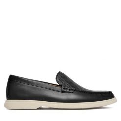 Lordsy BOSS. Czarne mokasyny męskie Boss. Za 949.99 zł.