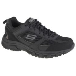 Buty sportowe Sneakersy męskie, Skechers Oak Canyon-Verketta. Czarne buty sportowe męskie Skechers, z gumy, bez zapięcia, trekkingowe. Za 336.00 zł.