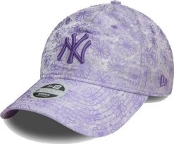 Czapka z daszkiem NEW ERA NYY Floral Damska 9TWENTY fioletowa. Fioletowe czapki i kapelusze damskie New Era, bez wzorów. Za 164.91 zł.