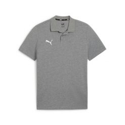 Polo Puma Teamgoal Casuals. Szare koszulki polo męskie Puma, bez wzorów, sportowe, bez ramiączek. Za 179.50 zł.