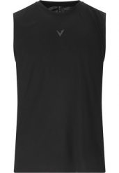 Tank top Virtus Shise. Czarne t-shirty męskie VIRTUS, m, bez wzorów, z materiału, biznesowe, bez kołnierzyka. Za 149.00 zł.