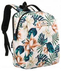 Plecak damski Peterson PTN 77707 biały. Białe plecaki damskie Peterson, bez wzorów. Za 67.99 zł.