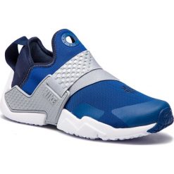 Buty NIKE - Huarache Extreme (GS) AQ0575 401 Gym Blue/Obsidian Wolf Grey. Niebieskie obuwie sportowe damskie Nike, z materiału. W wyprzedaży za 299.00 zł.