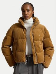 Polo Ralph Lauren Kurtka puchowa 211B20376001 Brązowy jasny Relaxed Fit. Brązowe kurtki damskie Polo Ralph Lauren, l, bez wzorów, z bawełny, bez kaptura. Za 2,699.00 zł.