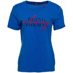 S.Oliver Koszulka Damska 42 Niebieska. T-shirty damskie marki S.Oliver. Za 60.00 zł.