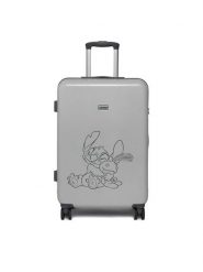 Disney Classics Walizka średnia CEO-SW-ACCCS-SS26-244DCLS-M Szary. Szare torby i plecaki dziecięce Disney Classics, z tworzywa sztucznego, średnie. Za 259.99 zł.