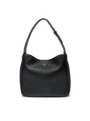 Guess Torebka HWBG95 19020 Czarny. Czarne torebki do ręki damskie Guess, z aplikacjami, ze skóry, bez dodatków. Za 359.99 zł.