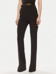 Elisabetta Franchi Spodnie materiałowe PA-034-42E2-5981 Czarny Regular Fit. Czarne spodnie materiałowe damskie Elisabetta Franchi, bez wzorów, z materiału. Za 1,519.00 zł.