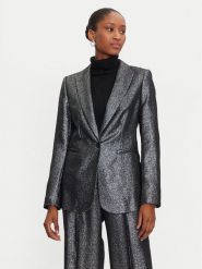 JOOP! Marynarka 58 JW244J122 30043414 Czarny Regular Fit. Czarne żakiety damskie JOOP!, bez wzorów, z wełny. Za 789.99 zł.