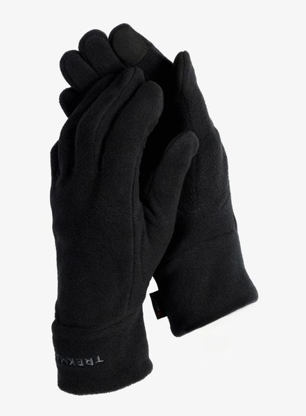 Rękawiczki polarowe Trekmates Annat Glove. Czarne rękawiczki męskie TREKMATES, bez wzorów, z materiału. Za 74.79 zł.