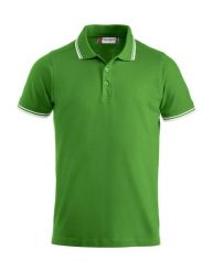 Clique Polo Amarillo unisex 100% czesana bawełna — kontrastowe paski na. Zielone paski damskie CLIQUE, bez wzorów, z bawełny. Za 138.76 zł.