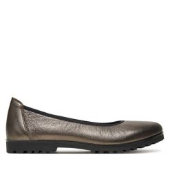 Baleriny Caprice. Żółte baleriny damskie Caprice, bez wzorów, bez obcasa. Za 249.99 zł.