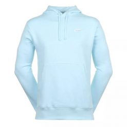 Bluza treningowa męska Nike BV2654474. Białe bluzy sportowe męskie Nike, m, bez wzorów, z bawełny, z kapturem, do biegania. Za 278.50 zł.