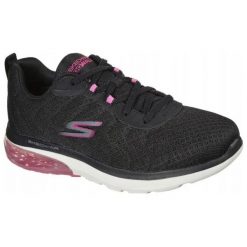 Skechers Buty Damskie Sportowe Go Walk Air 2 Czarne 36. Czarne obuwie sportowe damskie Skechers, bez wzorów. Za 266.64 zł.