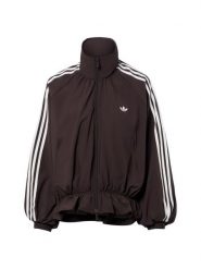 Adidas Originals Kurtka Kobiety Sztuczne włókno brązowy, S. Brązowe kurtki damskie adidas Originals, s, bez wzorów, z włókna, bez kaptura. Za 429.95 zł.