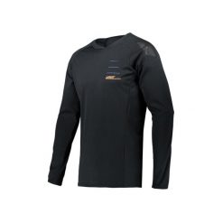 Koszulka rowerowa męska Leatt MTB 5.0. Czarne bluzy męskie LEATT, m, bez wzorów, bez kołnierzyka, bez ramiączek, rowerowe. Za 168.00 zł.
