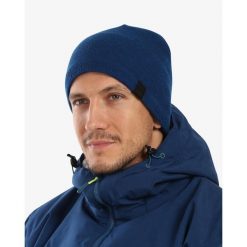 Czapka męska Kilpi DRACO-M. Niebieskie czapki i kapelusze męskie Kilpi, bez wzorów, sportowe. Za 58.51 zł.