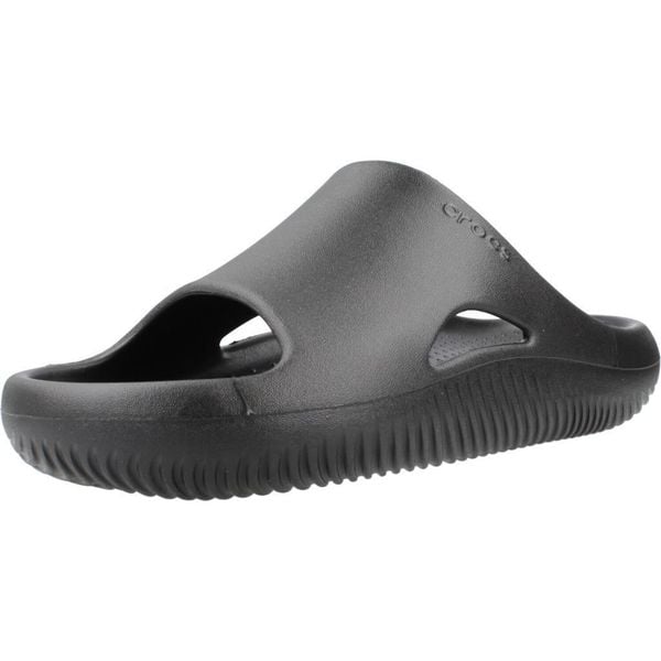 Sandały CROCS MELLOW RECOVERY SLIDE Czarny. Czarne klapki damskie Crocs, z materiału, bez zapięcia. Za 473.00 zł.