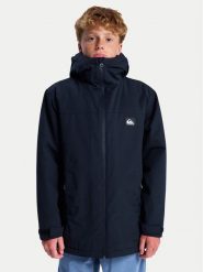 Quiksilver Kurtka zimowa Overcast 3K EQBJK03341 Czarny Regular Fit. Czarne buty zimowe chłopięce Quiksilver, na zimę, bez wzorów, z bawełny, bez kaptura. Za 249.99 zł.
