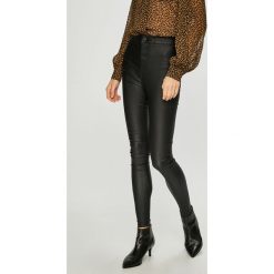 Noisy May - Spodnie Ella. Czarne legginsy damskie Noisy may, l, bez wzorów, z elastanu. W wyprzedaży za 79.90 zł.