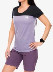 Koszulka damska Ortovox 150 Cool Logo TS. Fioletowe t-shirty damskie ORTOVOX, l, bez wzorów, z lyocellu, klasyczne, bez kołnierzyka. Za 454.29 zł.