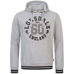 Bluza z kapturem Lonsdale Mamhead. Czarne bluzy męskie Lonsdale, m, bez wzorów, z bawełny, z kapturem. Za 227.50 zł.