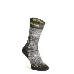 Skarpety turystyczne Bridgedale Hike UL T2 Coolmax Performance Boot. Szare skarpety damskie Bridgedale, bez wzorów, z elastanu. Za 87.99 zł.