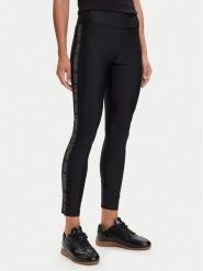 Liu Jo Sport Legginsy TF5119 J7912 Czarny Regular Fit. Czarne legginsy damskie Liu Jo Sport, xl, bez wzorów, z syntetyku. Za 589.99 zł.