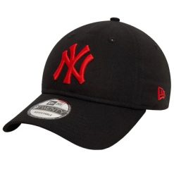 Czapka z daszkiem męska 9TWENTY League Essentials New York Yankees Cap. Czarne czapki i kapelusze męskie New Era, bez wzorów, z bawełny. Za 109.99 zł.