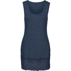 Top z koronką bonprix ciemnoniebieski. Topy damskie marki bonprix. Za 54.99 zł.