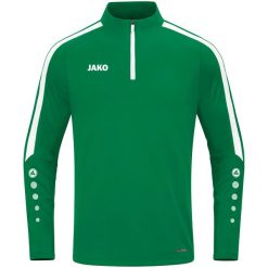 Bluza dresowa zapinana na zamek błyskawiczny Jako Power. Czerwone bluzy męskie Jako, s, bez wzorów, z dresówki, bez kaptura. Za 325.00 zł.