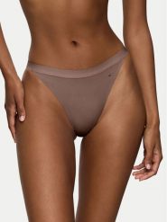 Triumph Stringi Smart Natural 10214484 Brązowy. Brązowe stringi damskie Triumph, bez wzorów. Za 49.99 zł.