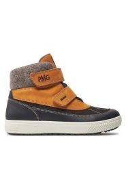 Primigi Śniegowce 6886400 D GORE-TEX Brązowy. Brązowe buty zimowe chłopięce Primigi, bez wzorów, z gore-texu, bez zapięcia. Za 499.99 zł.